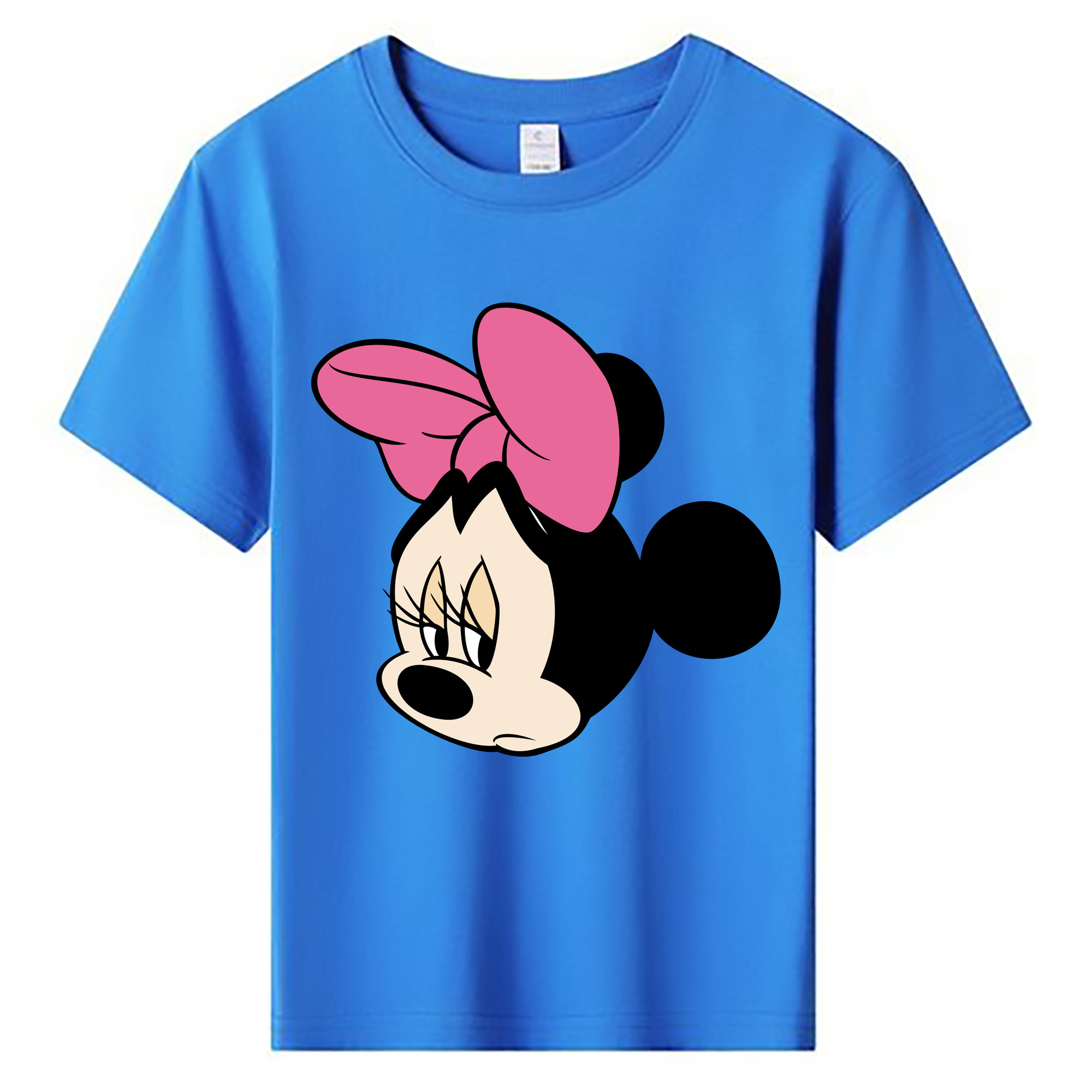 ミッキーマウス Mickey Mouse 綿100％キッズTシャツ（フロントプリント）